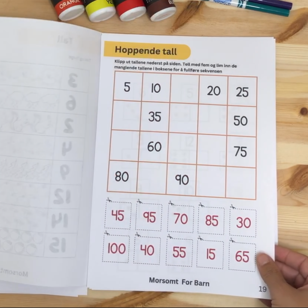 Aktivitetshefte "Høst i skogen" - Junior (5-8år) - Fysisk og digital produkt