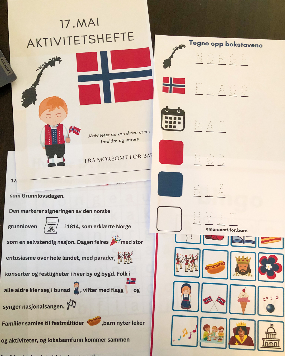 17.mai Aktivitetshefte - GRATIS