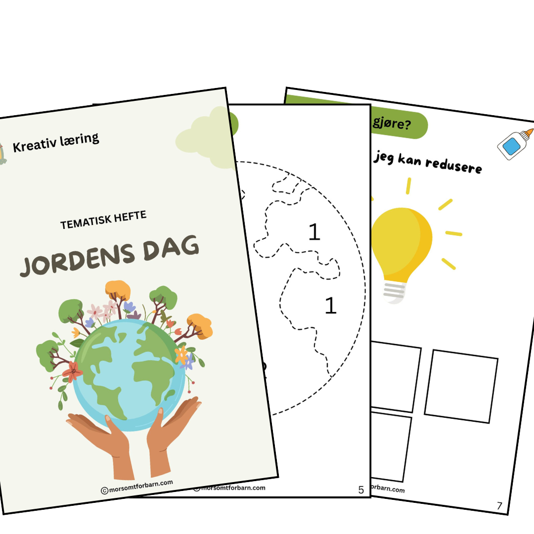 Jordens dag - Plakater + tematiskaktivitet - Digital(PDF)